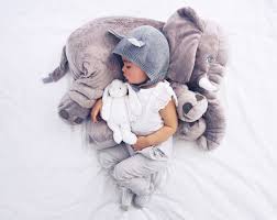 Elephant Baby Pillow