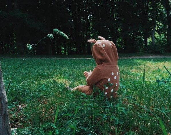 Bambi Hooded Romper