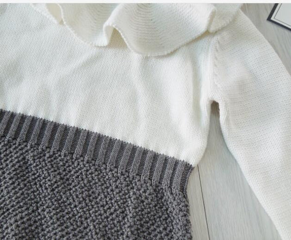 Classic Knitted Baby Romper