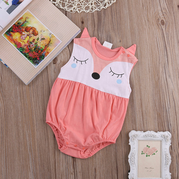 Cute Baby Fox Romper