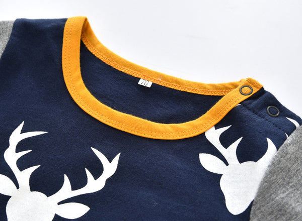 Cute Deer Baby Romper