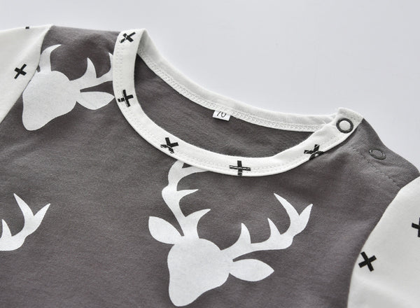 Cute Deer Baby Romper