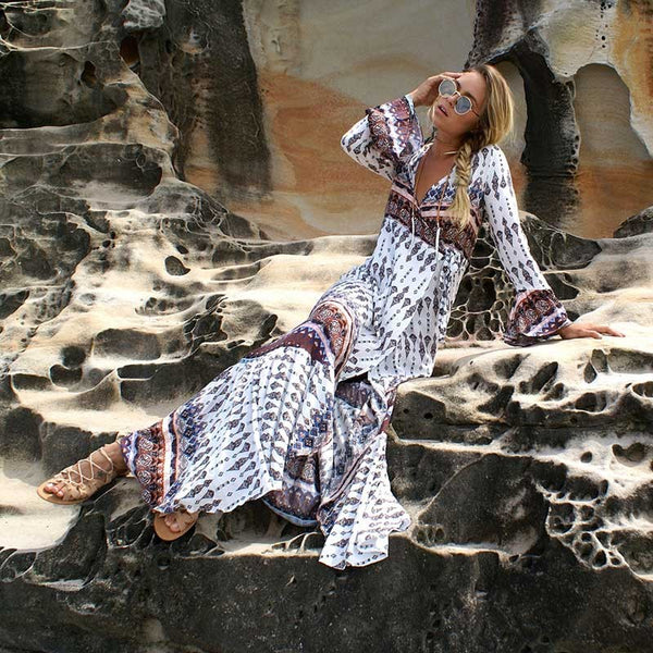 Nala Boho Maxi Dress