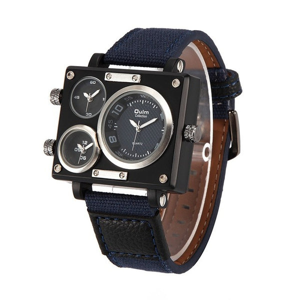 Multiple Time Zone Luxury Watch
