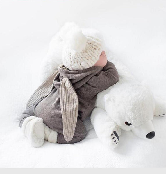 Polar Bear Baby Pillow