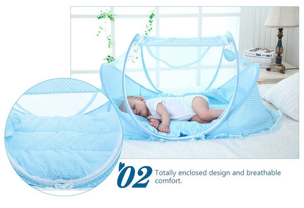 Portable Foldable Baby Crib
