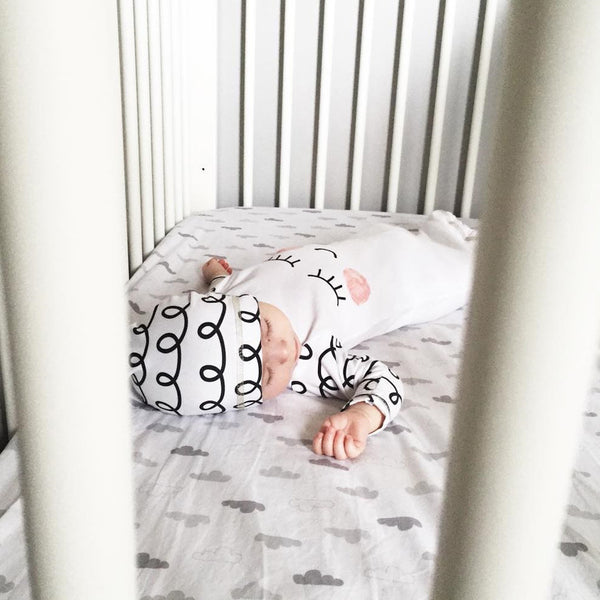 Sleepy Eyes Baby Gown 2 Pieces