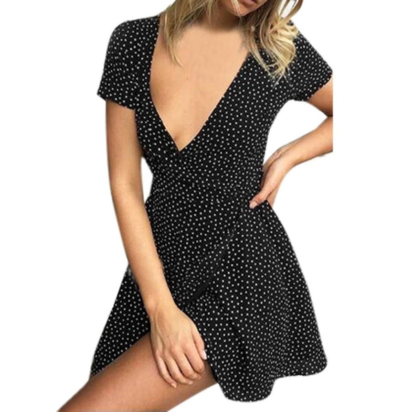 Sweet Valley Polka Dot - Black