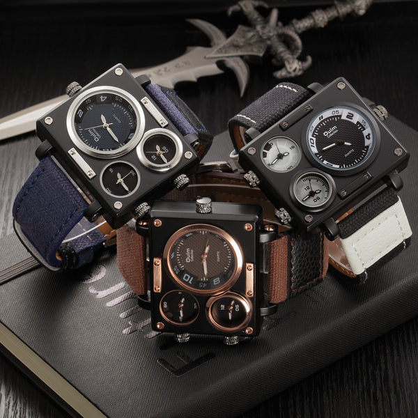 Multiple Time Zone Luxury Watch