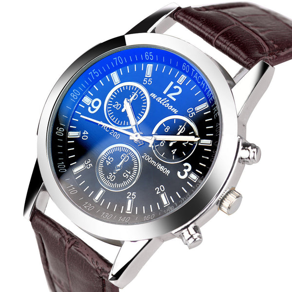 Blue Ray Glass Watch