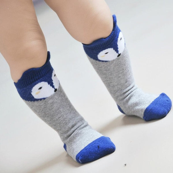 Cute Cat Anti-slip Soft Knee Socks