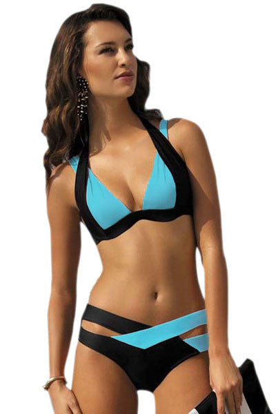 Courtney Color Block  Bikini