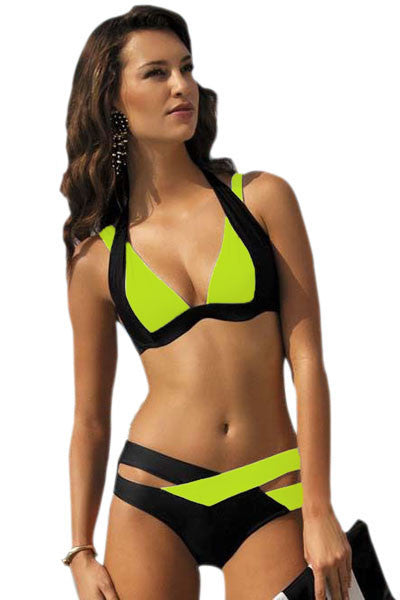 Courtney Color Block  Bikini