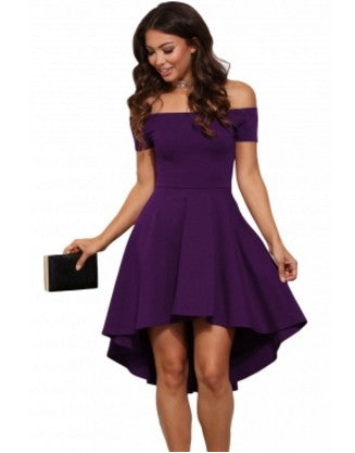 off the shoulder skater dress Maisie Off Shoulder Skater Dress – Kahlily.com