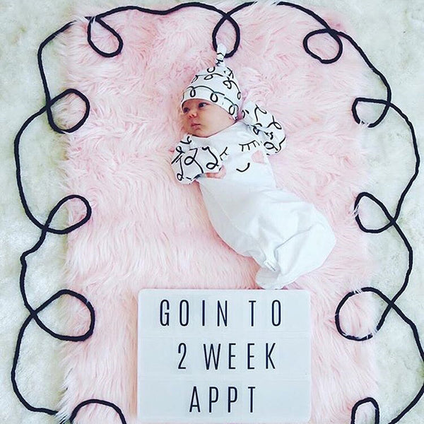 Sleepy Eyes Baby Gown 2 Pieces