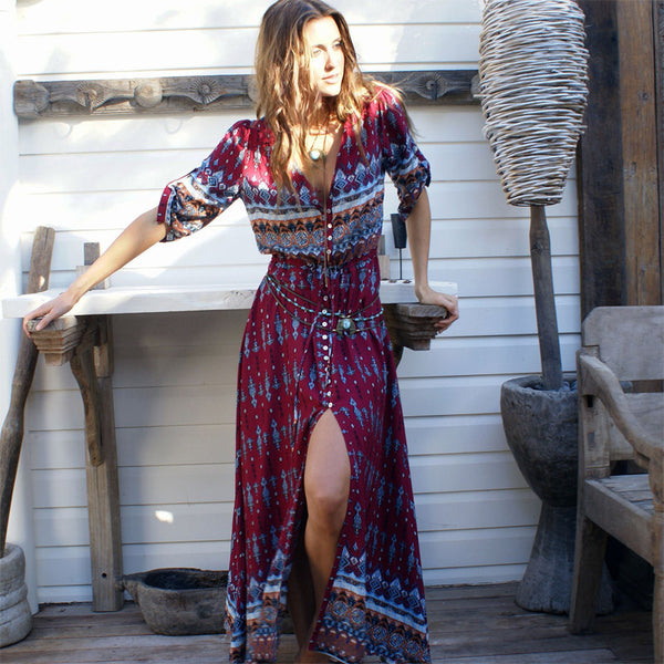Paloma Boho Maxi Dress