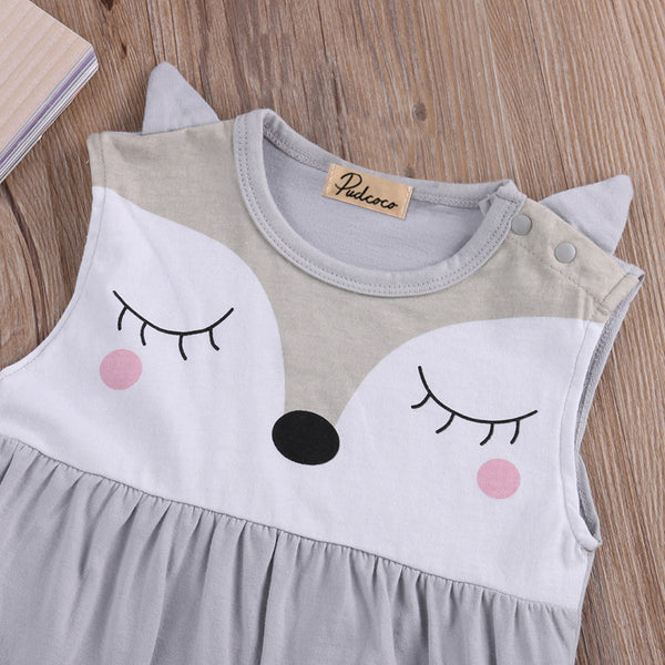 Cute Baby Fox Romper