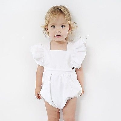 Angel White Lace Romper