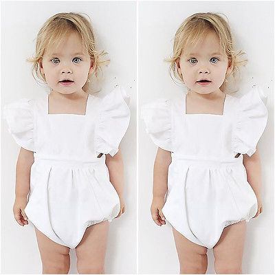 Angel White Lace Romper