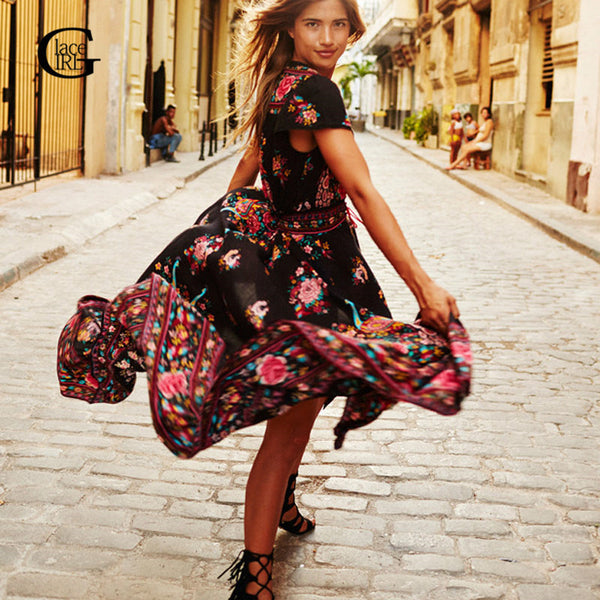 Adele Bohemian Dress