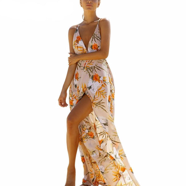 Summer Sunset Maxi Dress