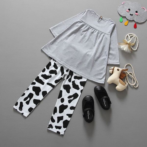 Moo With Me Girls Top And Pants