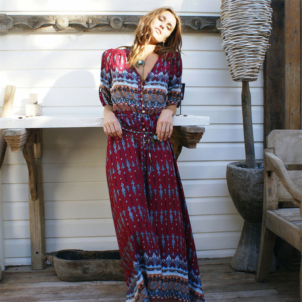 Paloma Boho Maxi Dress