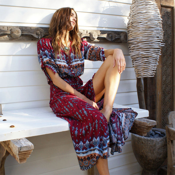 Paloma Boho Maxi Dress