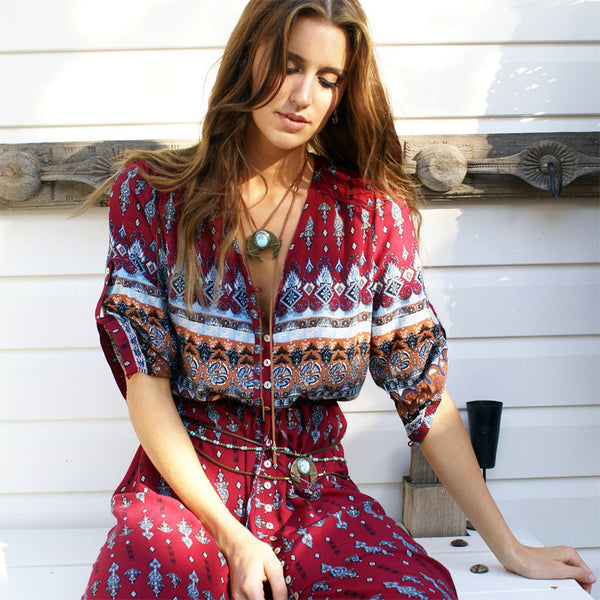 Paloma Boho Maxi Dress