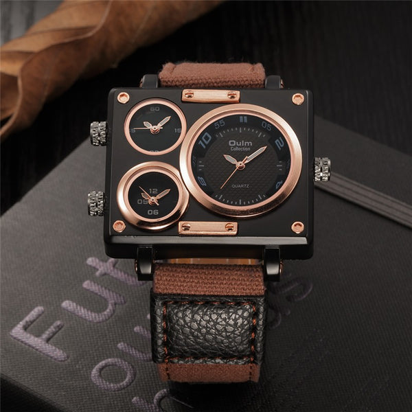 Multiple Time Zone Luxury Watch