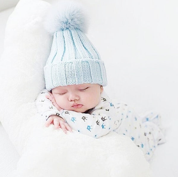 Polar Bear Baby Pillow