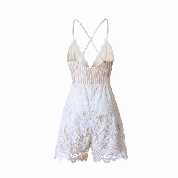 Summertime Lace Romper