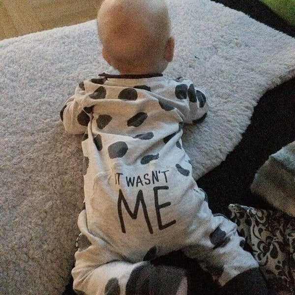 It Wasn't Me Baby Romper