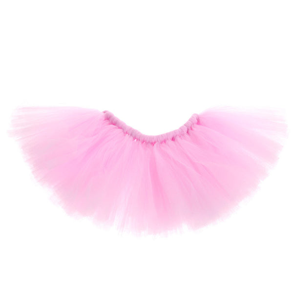 Pink Flower Headband and Princess Tutu Skirt Photo Prop