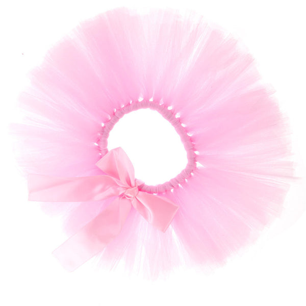 Pink Flower Headband and Princess Tutu Skirt Photo Prop