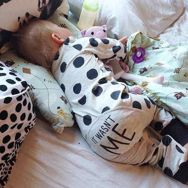 It Wasn't Me Baby Romper