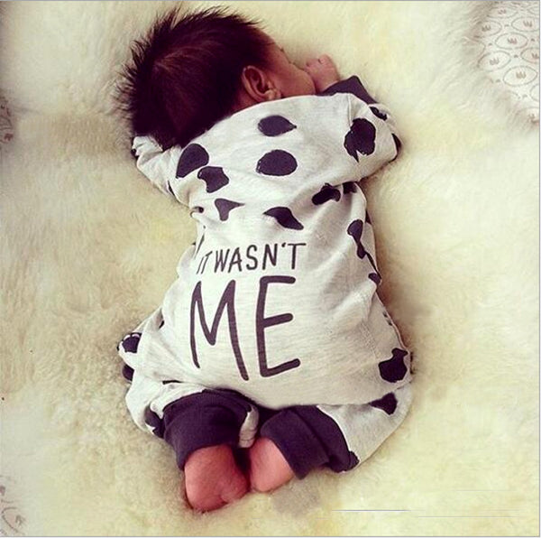 It Wasn't Me Baby Romper