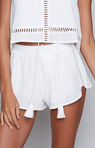 White Angel Top and Shorts