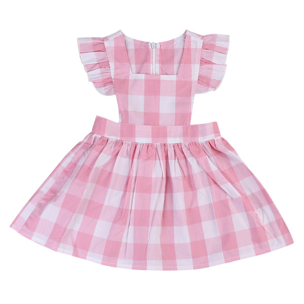 Ana Lisa Checks and Ruffles Dress