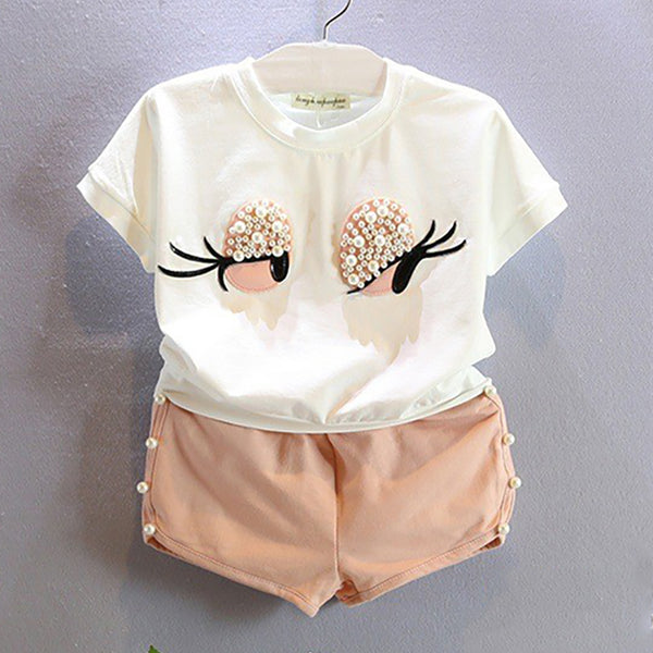 Pearly Eyes T-Shirt and Shorts