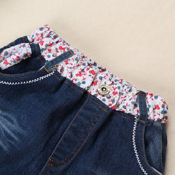 Girls Embroidered 2 Piece Outfit