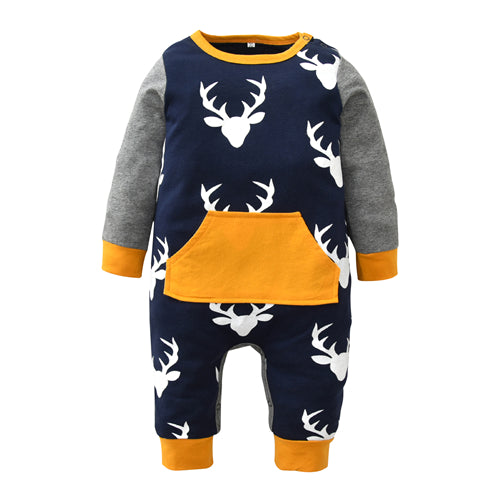 Cute Deer Baby Romper