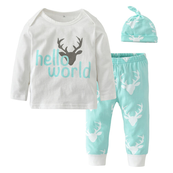 Hello World 3 Pc Set - Aqua