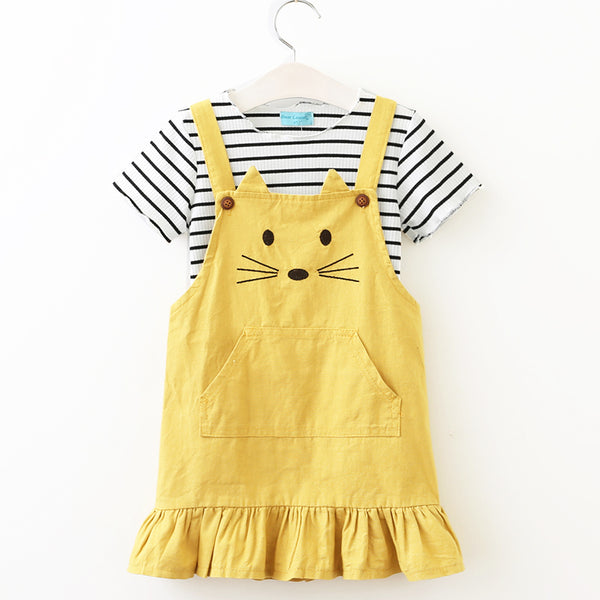 Kitty Strap Dress And Tee