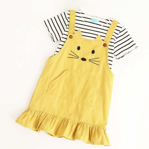 Kitty Strap Dress And Tee