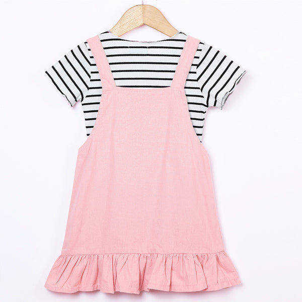 Kitty Strap Dress And Tee