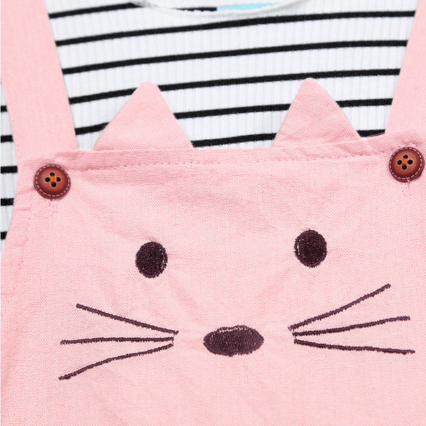 Kitty Strap Dress And Tee