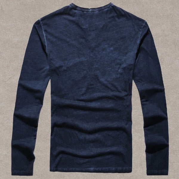 Casual Cotton  Long Sleeve T-Shirt