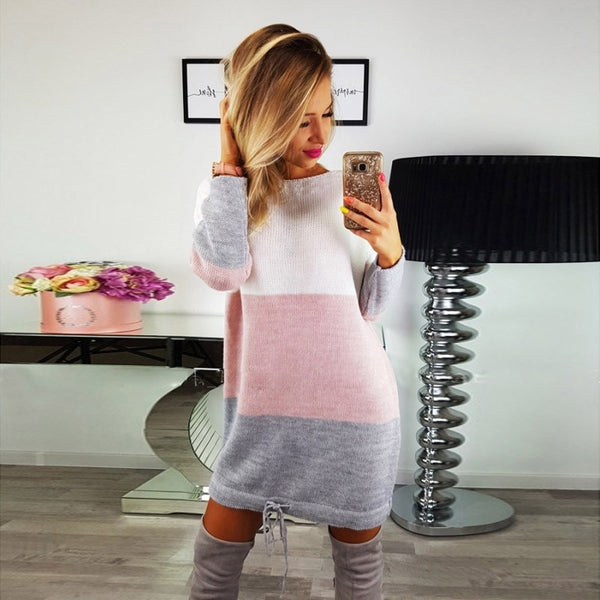 Della Cozy Sweater  Dress