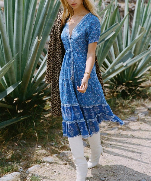 Grecian Blue Bohemian